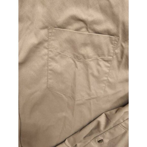 UNTUCKit Performance Nylon Stretch pocket Button up Gray button up Men 2XL shirt - Picture 6 of 9